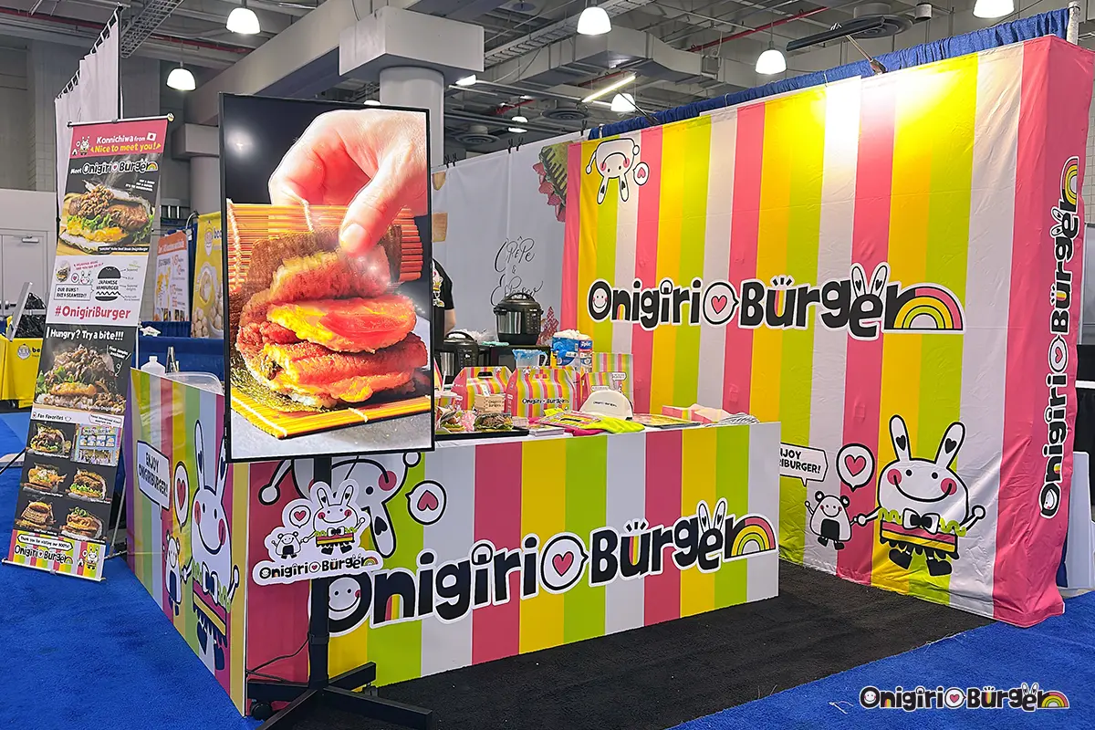 日本のハンバーガー「OnigiriBurger」アメリカ初上陸!NYのFCショーで