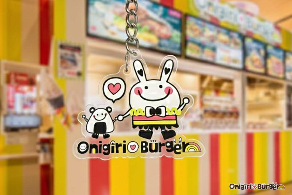 แคมเปญของขวัญครบรอบ 2 ปี "OnigiriBurger สาขาสนามบินนานาชาติคันไซ"! แจกสินค้าลายตัวละคร OnigiriBurger กว่า 300 คน!
